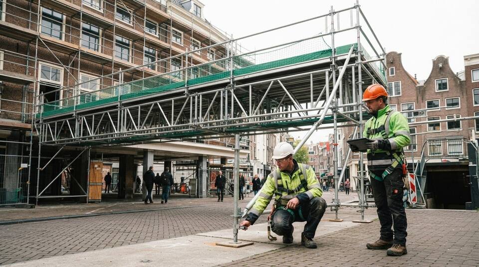Overbruggingssteiger plaatsen: zo bereid je het project veilig voor
