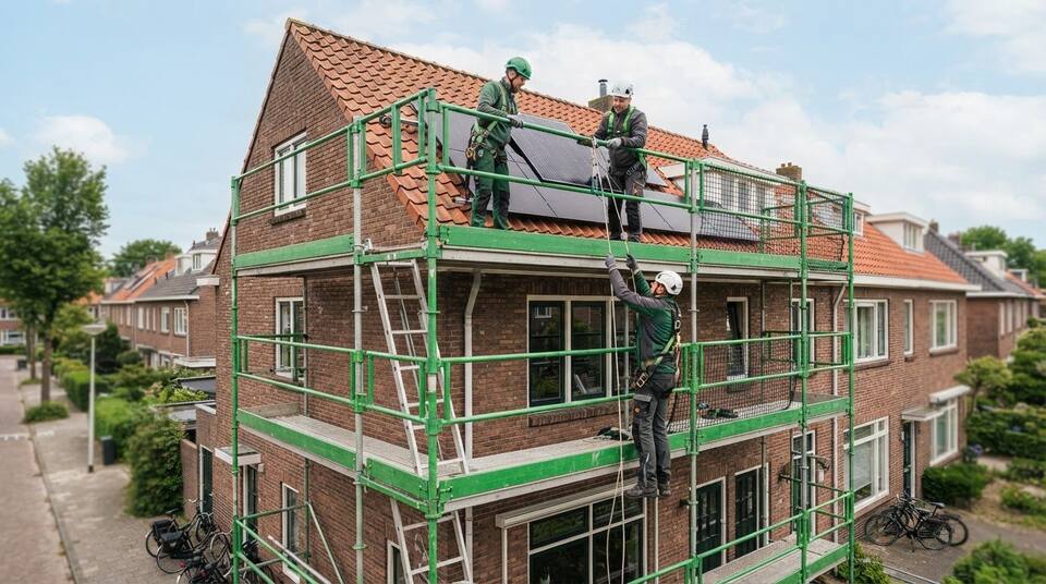 Steiger voor zonnepanelen montage: kies veilig per dak en project
